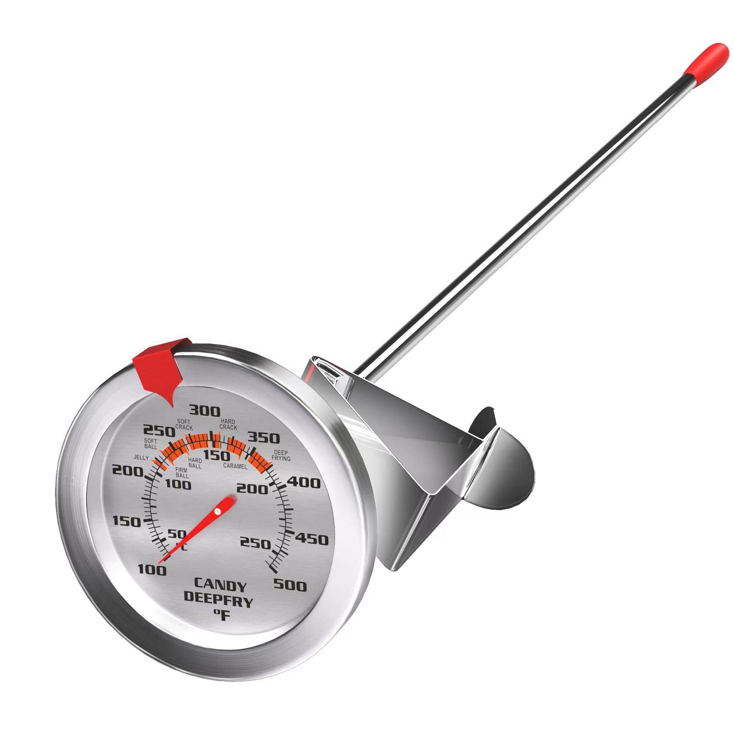Oven Thermometer 150℉-600℉ Large 3 Inch Dial Stainless Steel Oven Grill Thermometer for Gas & Electric Oven,Stand or Hang,Accurate Temperature Reading for Meat,Grilling,Cake